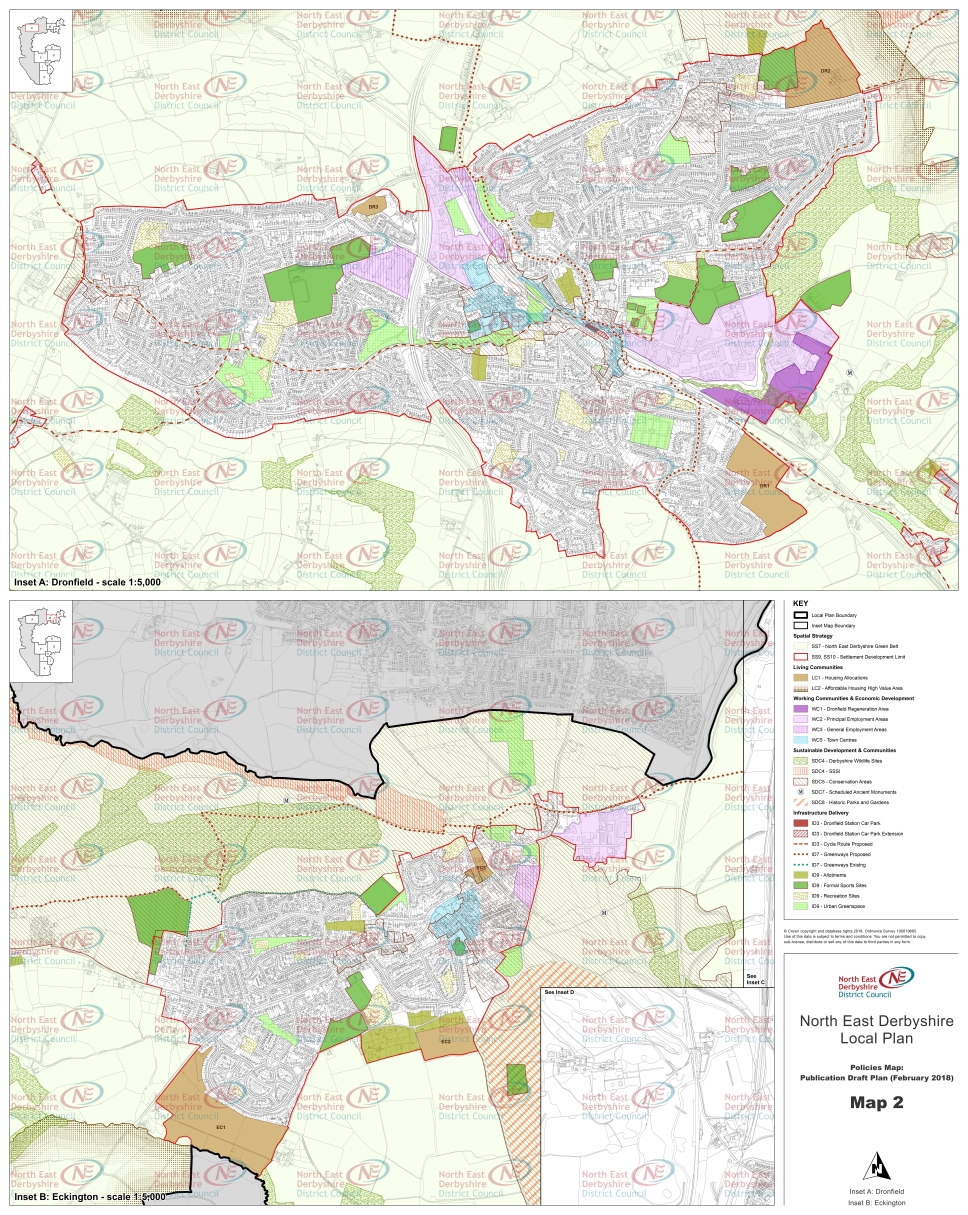 Bolsover District Council North East Derbyshire Publication Draft